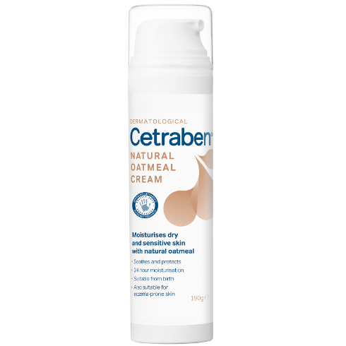 New Cetraben Natural Oatmeal Cream